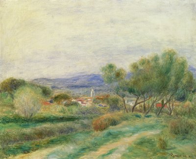 Vue de La Seyne, Provence, c.1890 - Pierre Auguste Renoir